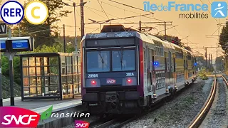 RER C [4K] Compilation n°3 Z5600,Z8800,Z20500 et Z20900 IDF/Transilien/Carmillon/IDFM