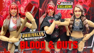 AEW UNRIVALED BLOOD & GUTS BRITT BAKER FIGURE REVIEW! RINGSIDE EXCLUSIVE!