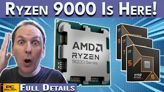 AMD Unveils Ryzen 9000 - Specs, X870 Chipset, Launch Date & More!