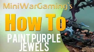 How To: Paint Purple Jewels