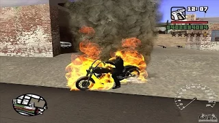 Gta San Andreas: How to Find the Ghost Rider Bike (NO MODS)(WORKS IN 2020!)