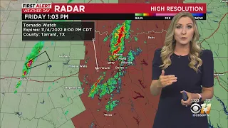 Tornado watch for portions of North Texas Friday