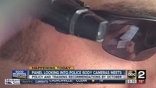 Panel looking into police body cameras meets