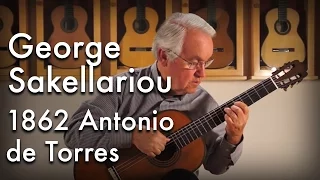 Tarrega's "Gran Vals" played by George Sakellariou on an 1862 Antonio de Torres