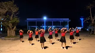Nhảy dân vũ ❤️THƠ TÌNH CỦA NÚI ❤️Biên đạo Thắm Trần❤️