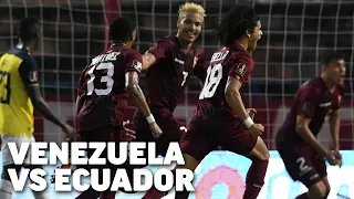 Eliminatorias Sudamericanas fecha 5 | Venezuela 2 – Ecuador 0 | Qatar 2022