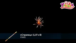 Римская свеча "Стрелец" - 8 залпов/1" (РУССКИЙ ФЕЙЕРВЕРК)