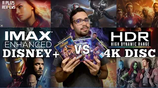 IMAX Enhanced Disney+ vs 4K Bluray