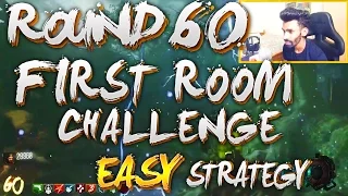 ROUND 60 FIRST ROOM CHALLENGE EASY STRATEGY Live w/Aston - ZETSUBOU NO SHIMA BO3 ZOMBIES