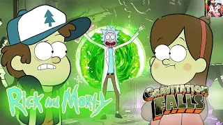 Новая серия Gravity Falls Rick and Morty!!! Гравити Фолз Рик и Морти! Фанатская серия! Animator2020
