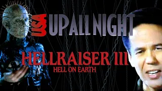 Gilbert Gottfried and Pinhead Promote Hellraiser III on USA’s Up All Night