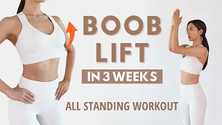 Lift & Firm Your Breast in 3 Weeks | No Equipment, Beginner Friendly