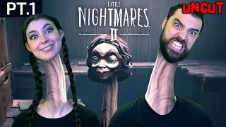 Little Nightmares II is Nightmare Fuel... (pt.1 uncut)