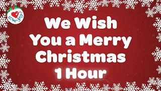 We Wish You a Merry Christmas 1 Hour Christmas Song with Lyrics 🎅 2022