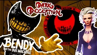 БЕНДИ ПОПАЛ В DARK DECEPTION ! - Bendy And The Lost In Darkness - #1