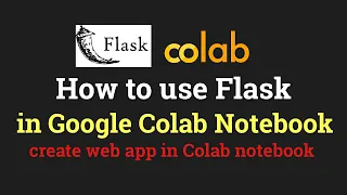 Create Web App in Google Colab | How to use Flask in Colab | Machine Learning | Data Magic