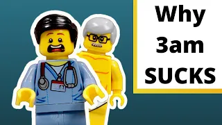 Why Healthcare Workers Hate 3am | LEGO Hospital Stop Motion