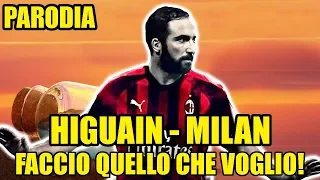 [PARODIA] HIGUAIN AL MILAN // FACCIO QUELLO CHE VOGLIO // Daniele Brogna