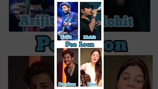 Pee Loon Song By Mohit Chauhan, Arijit Singh, Darshan Raval and Fiza | Pee Loon #viralsong #shorts