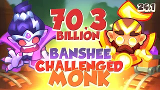 BANSHEE Challenged MONK and ??? PVP Rush Royale
