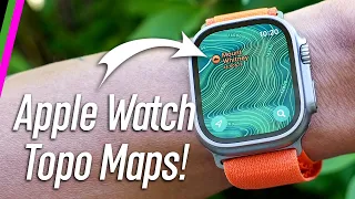Apple Watch Offline Topo Maps - How it Works! (WatchOS 10)