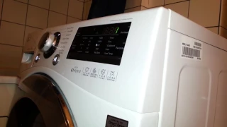 Washing machine playing music when finished