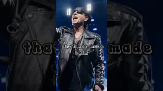 Klaus Meine the lead vocalist of scorpion band from Germany