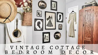 BEDROOM DECORATE WITH ME 🕰 | Vintage Cottage Decor | Styling Thrift Store Decor