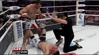 Siberian WOLVERINE beat the English fighter! BRUTAL FIGHT! Alexey Kunchenko vs Dez Parker!