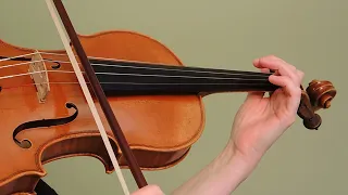 Drowsy Maggie - Irish Fiddle Tune/Reel - Close up view of Violin