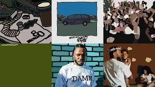 Kendrick Lamar's discography but it's just my voice