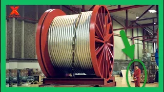 Super Huge Steel Wire Rope Manufacturing Process | How are they made?