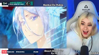 Mariana Alpha - BANKAI INSANA DA RUKIA | Bleach Blood War | Ep 19 React