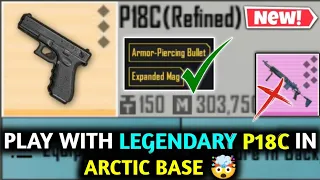 7.2M Loot 💰 With LEGENDARY P18C In Arctic Base ✅ PUBG METRO ROYALE CHAPTER 19
