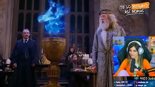 CRISTININI REACCIONA A Harry Potter "TE LO RESUMO ASÍ NOMAS"