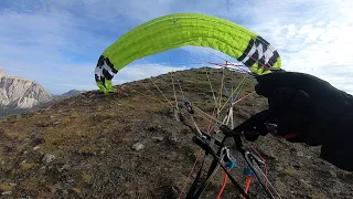 Paragliding Dolomites Col Rodella - One Last Ride into Sunset | PHI Beat light