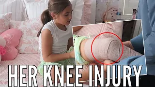Hallie Injures Her Knee and Can't Continue Practice | Will Her Injury Stop Her Progress?