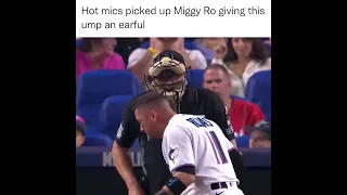 Miguel Rojas goes off on home plate ump *HOT MIC*