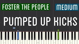 Foster The People - Pumped Up Kicks Piano Tutorial | Medium