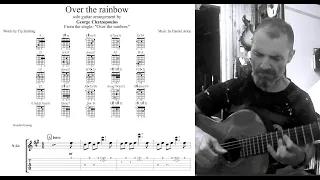 Over the Rainbow - fingerstyle guitar cover (score - tab available) George Chatzopoulos