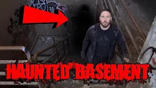 (UNCUT) HAUNTED BASEMENT IN MILITARY HOSPITAL - GHOSTLY SHADOW FIGURE! | OmarGoshTV