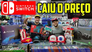 SEMANA DA NINTENDO PORTAL GAMES - NINTENDO SWITCH CAIU O PREÇO