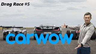 The reality of DRAG RACES and SUPERCARS of carwow (YOU WON'T BELIEVE THIS!!)