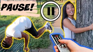 PAUSE CHALLENGE! (BOYFRIEND VS GIRLFRIEND)