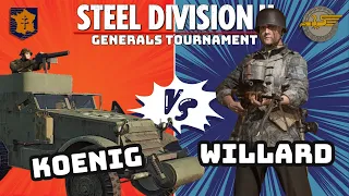 FRENCH ARMOR CHARGES FALLSCHIRMJÄGER - GENERALS TOURNAMENT G12 Colonel Koenig vs Willard97