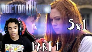 Doctor Who 5x1 (The Eleventh Hour) REACTION - Part 1