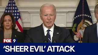 Israel at war: Biden delivers remarks [RAW]