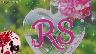 Beautiful "R.S" name status 🌹🌹ll