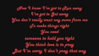 Marilyn Manson - Tainted love lyrics