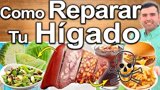 REPARA TU HÍGADO - Como Curar El Hígado Y Regenerarlo Naturalmente Limpieza Hepatica Desintoxicación